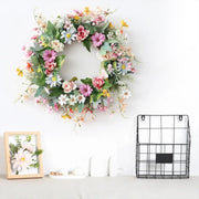 Pastel Springtime Front Door Wreath