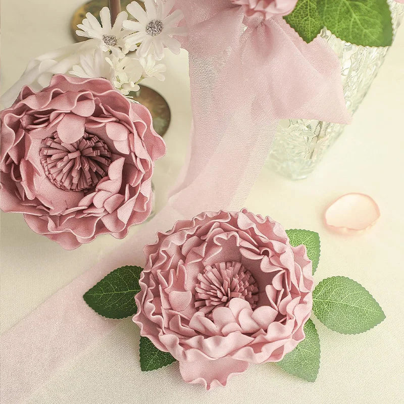 Dusty Rose Peony Flower Box