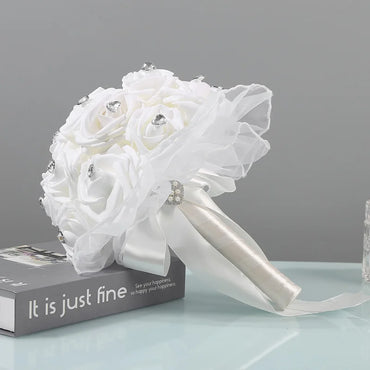 Bride Bridesmaid Wedding 1 bouquet of wedding flowers, bridal shower W