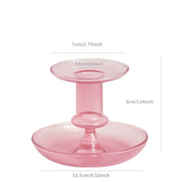 Pink Wedding Table Centerpieces Candle Holder Wedding Decoration Flower Vase Home Decoration Accessories Vases Room Decor