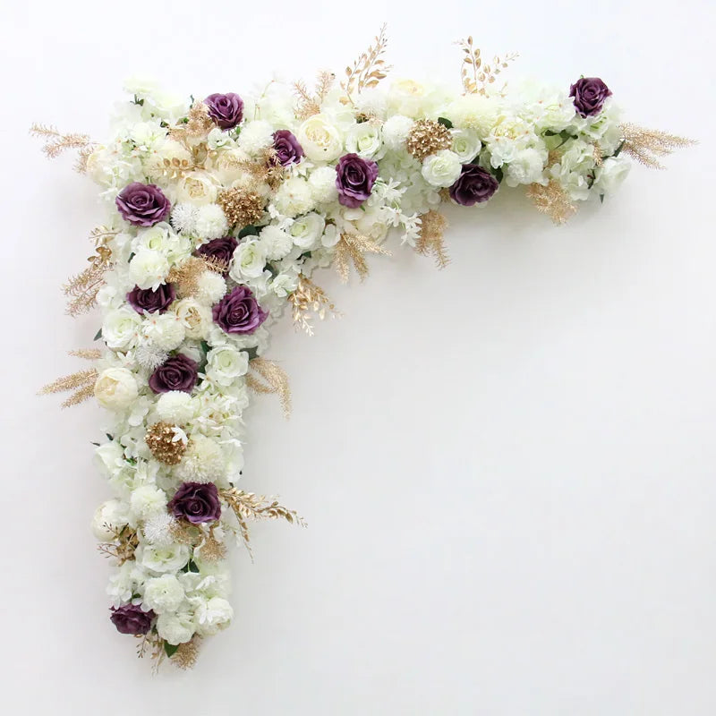 Boho Rose & Hydrangea Wedding Floral Arrangement – 4 Colors