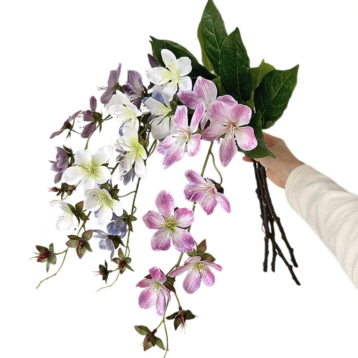 Weeping Jasmine Floral Branch Decor