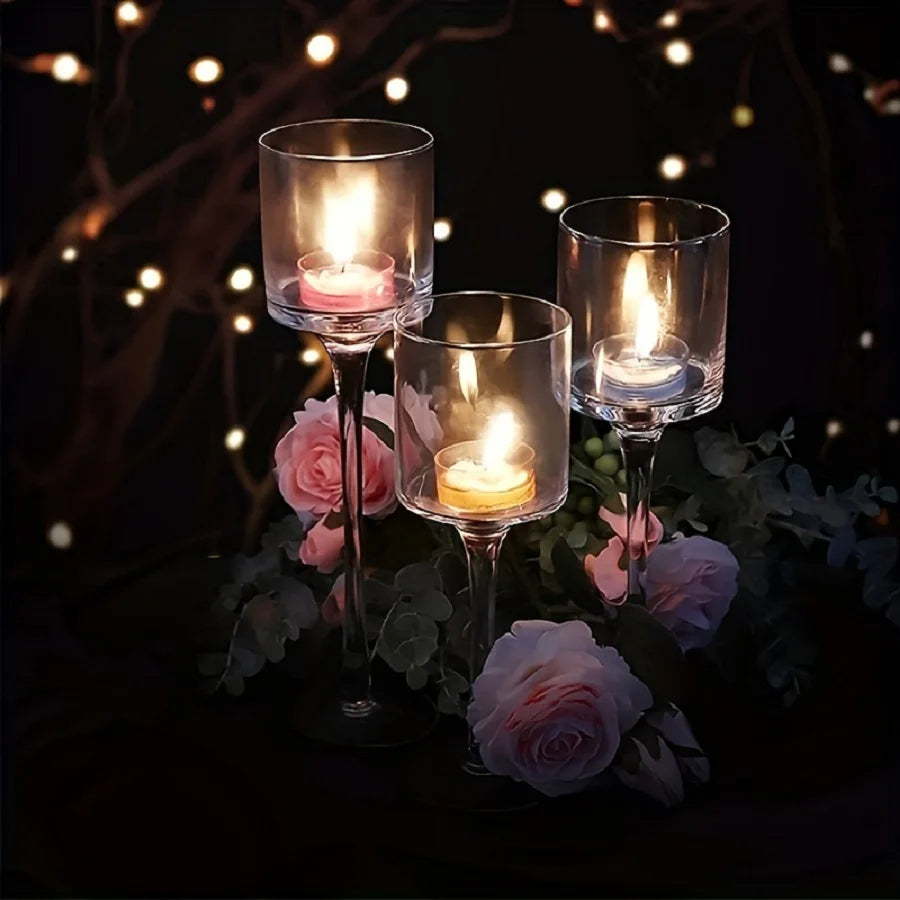 Elegant Glass Votive Holders