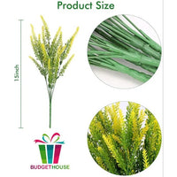 [1 bouquet] Lavender (Lavandula) Artificial Flowers - 5 Branches - Wed