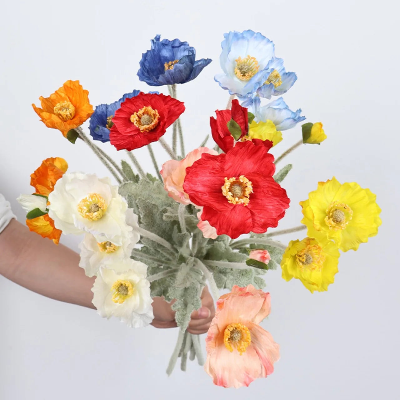 23.6in Artificial Poppy Flower