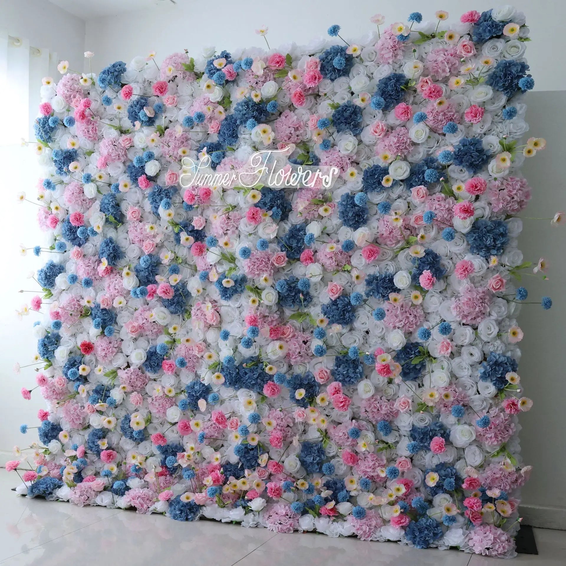 Luxury Rose Floral Wall Backdrop Event Decor