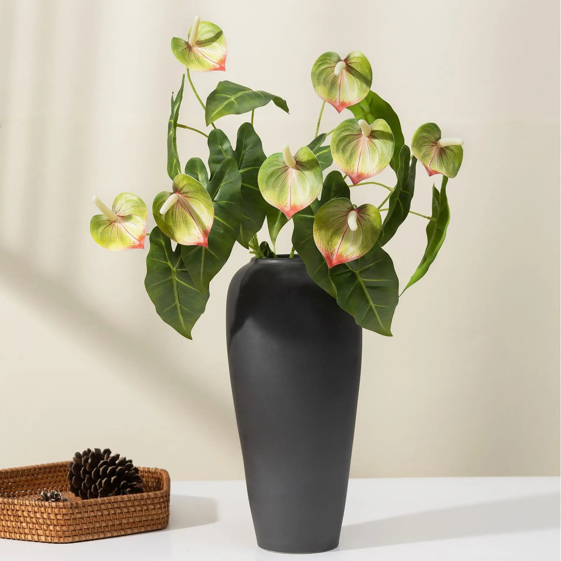 Artificial Anthurium Peace Lily Stem