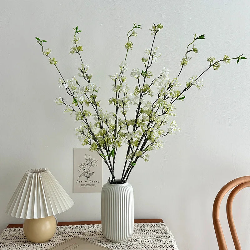 Snow Willow Long Branch Decor