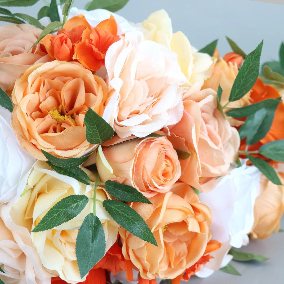Orange Terracotta Bridal Bouquet