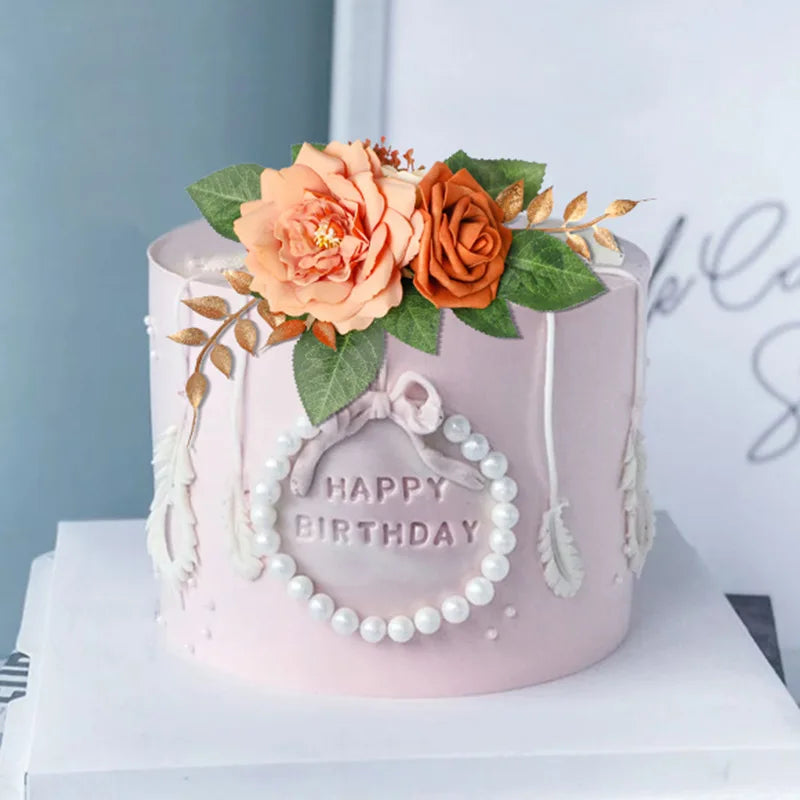 Rose Cake Toppers