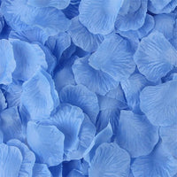 500Ps 5*5CM Artificial White Rose Petal For Wedding Party Decoration Romantic Flower Silk Petals Rosas Para Casamento Supplies