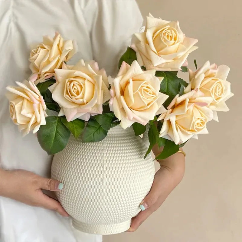 5 Real Touch Roses
