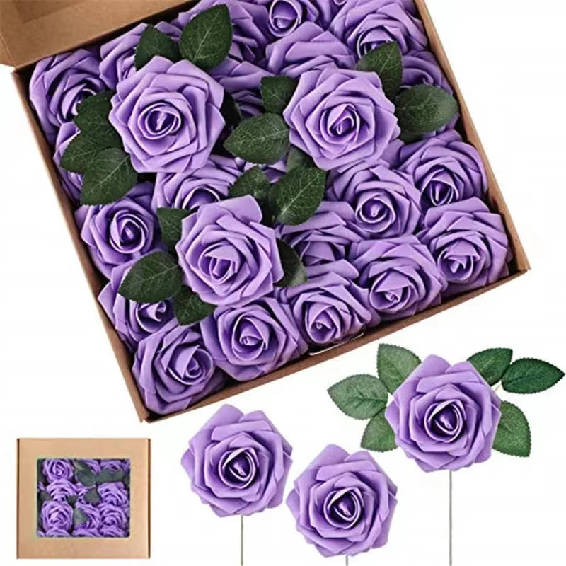 10~100pcs Artificial Roses