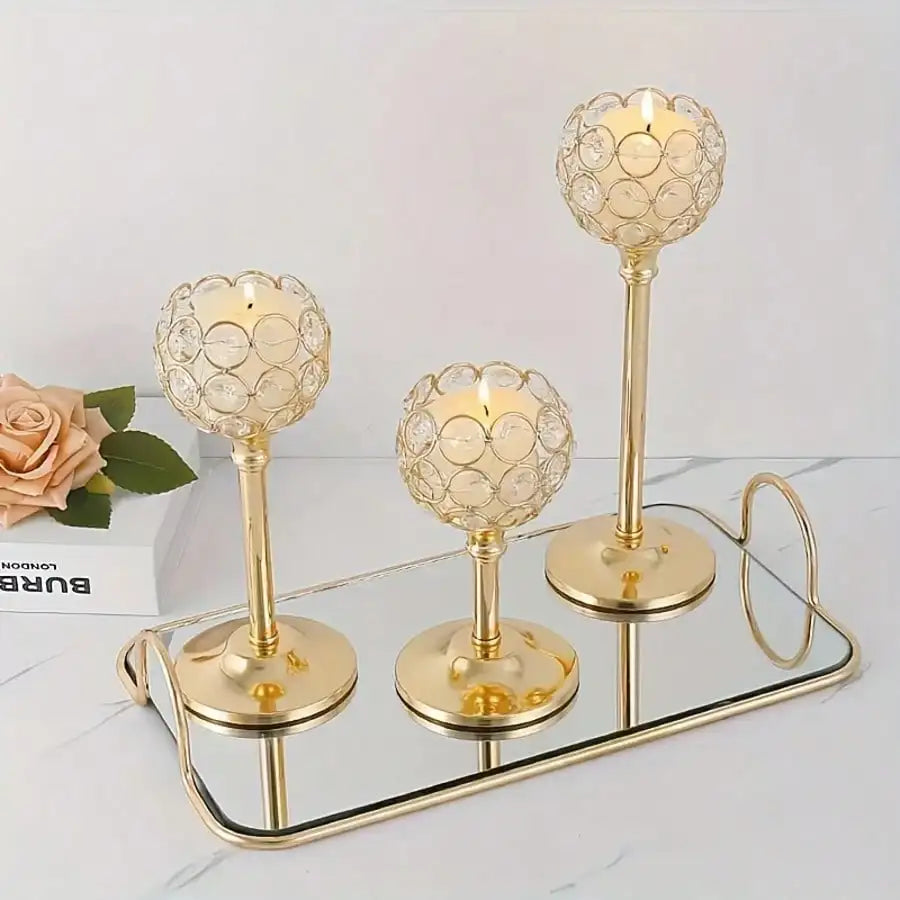 Crystal Candle Holders