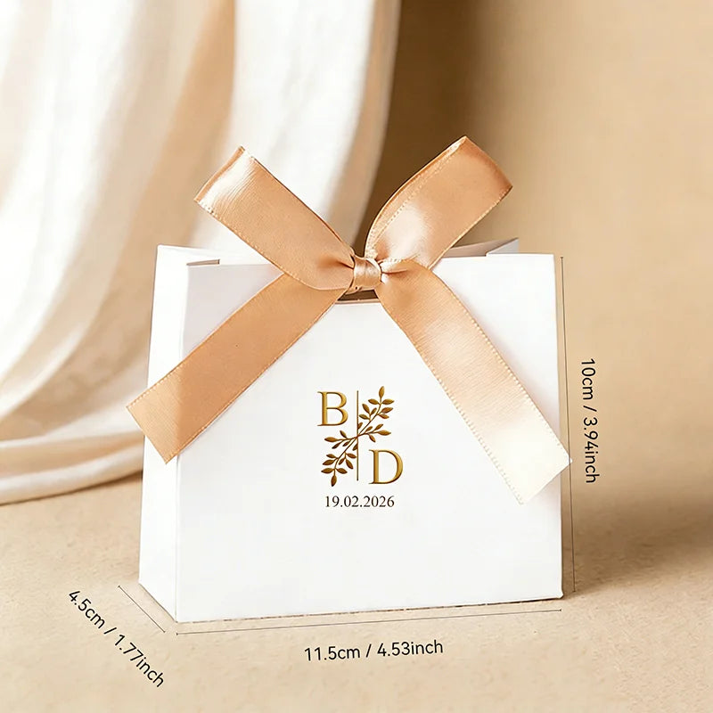 Customizable Wedding Favor Small Gift Bags