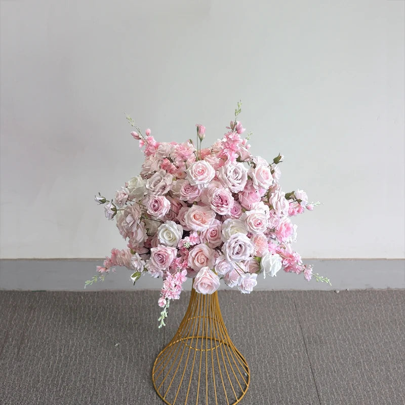Premium Rose Flower Ball Event Decoration Piece