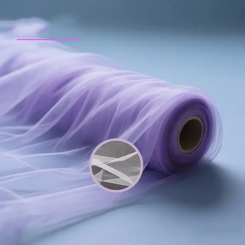 Soft Mesh Tulle Fabric for Event Decoration