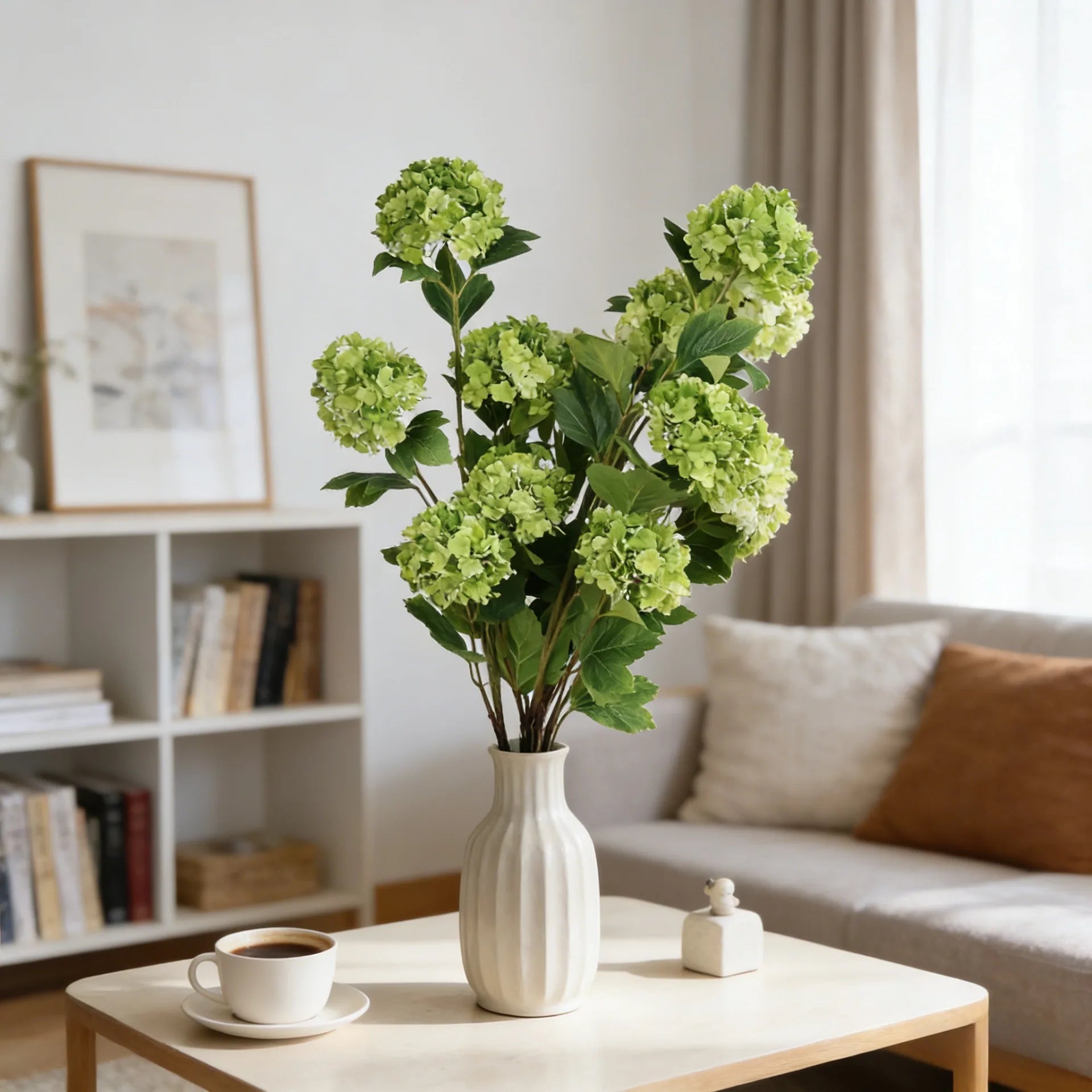 39in Artificial Hydrangea Flower Stem