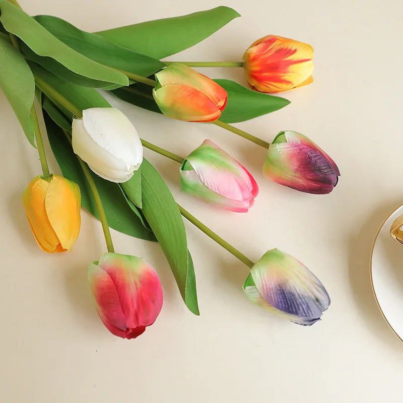 Elegant Tulip Bouquet Stem
