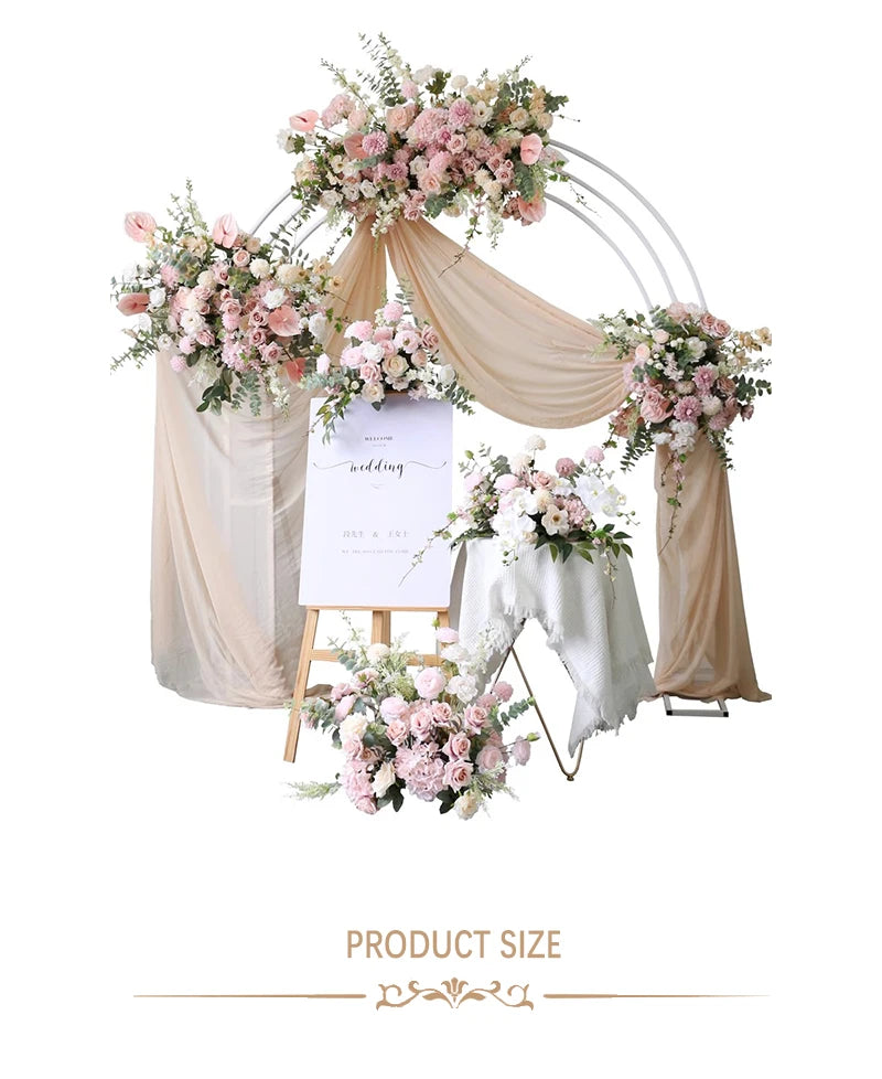 Vintage Pink Floral Arrangement for Wedding and Home Décor