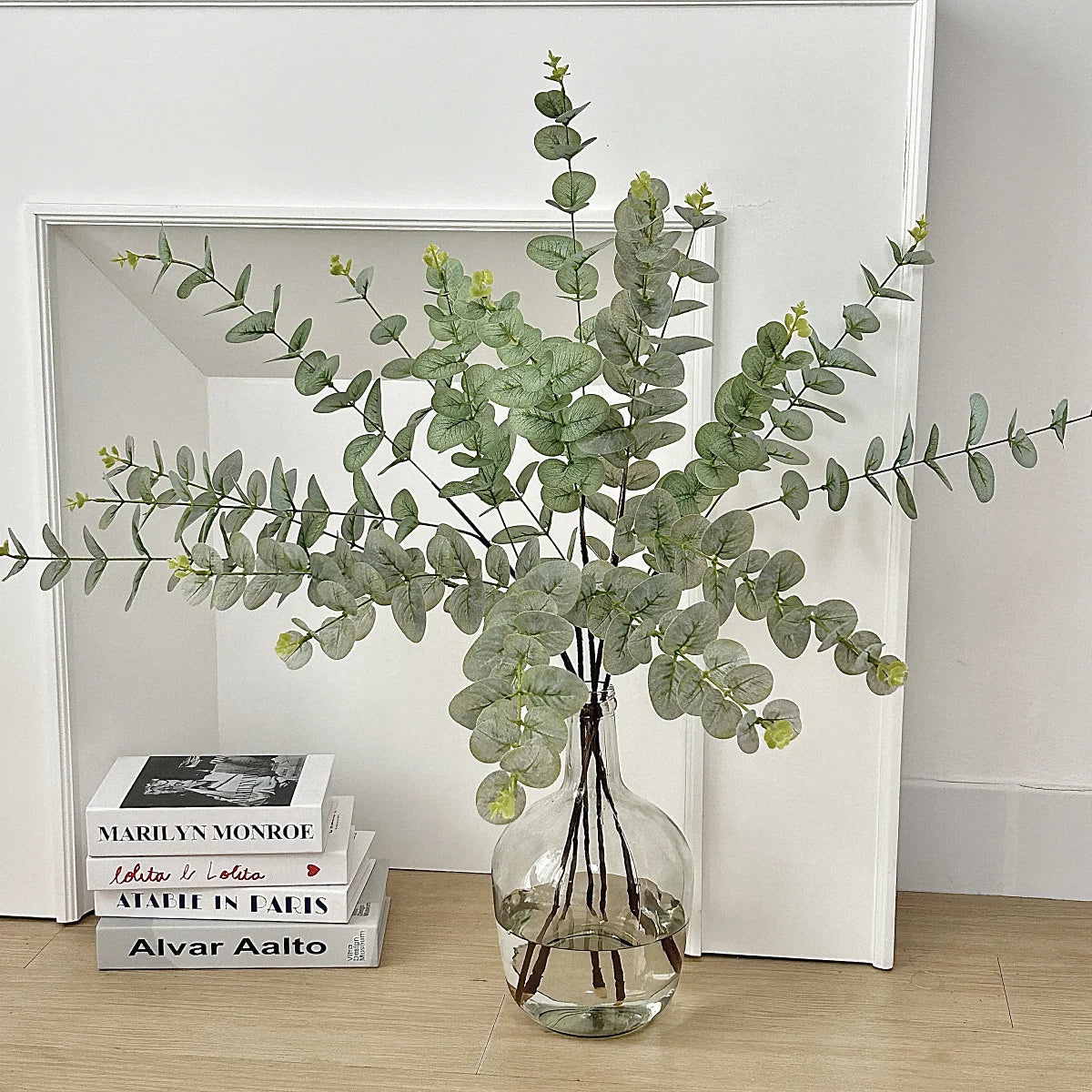 Faux Eucalyptus Greenery Leaf Stem
