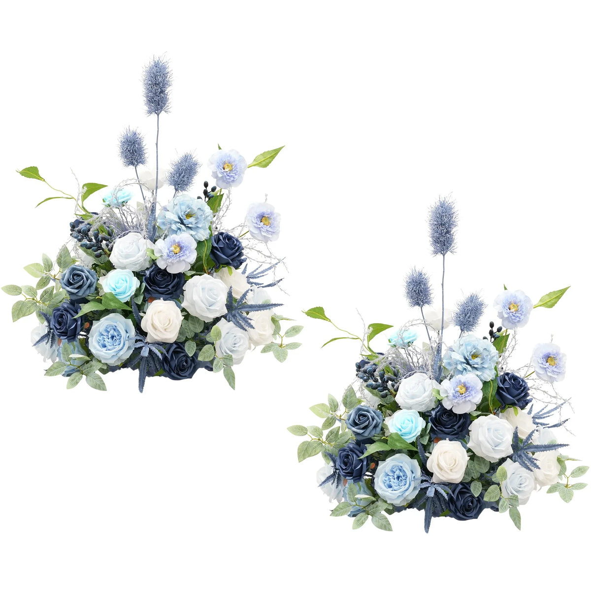 Lush Silk Floral Centerpiece Arrangement