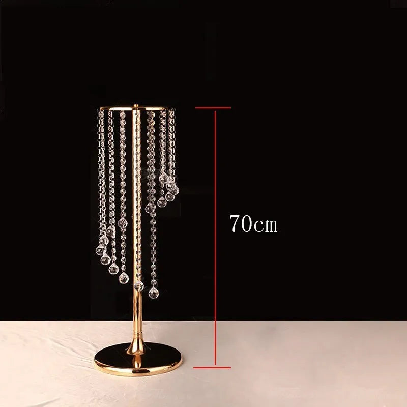 Twist Design Flower Stand Elegant Event Decor
