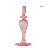 Pink Wedding Table Centerpieces Candle Holder Wedding Decoration Flower Vase Home Decoration Accessories Vases Room Decor