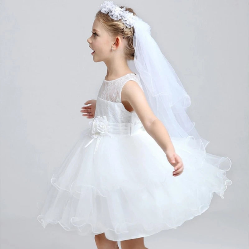 Girls Princess Bridal Veil Headband