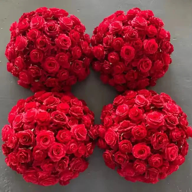 Luxury White Flower Ball Wedding Decoration Piece