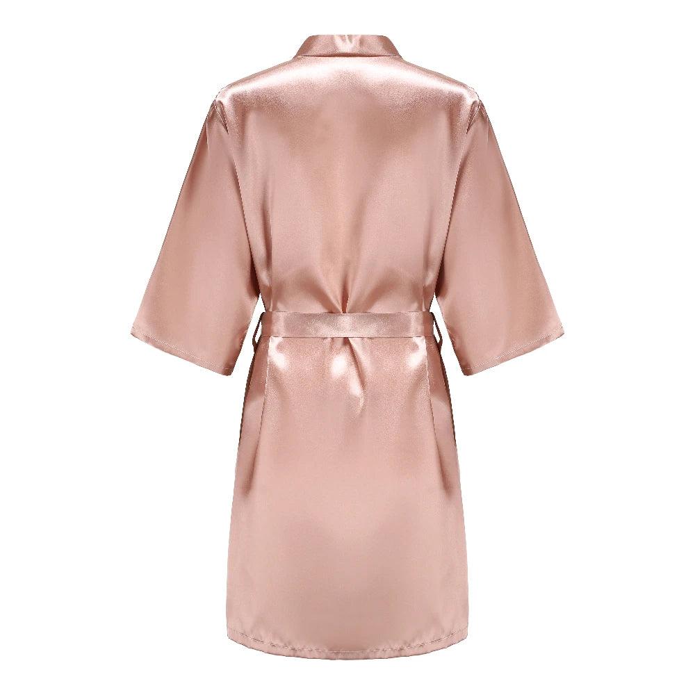 Kimono Satin Robes for the Wedding Party