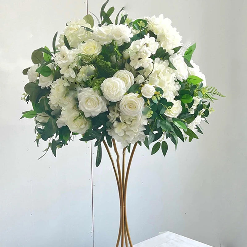 Premium Rose Flower Ball Event Decoration Piece