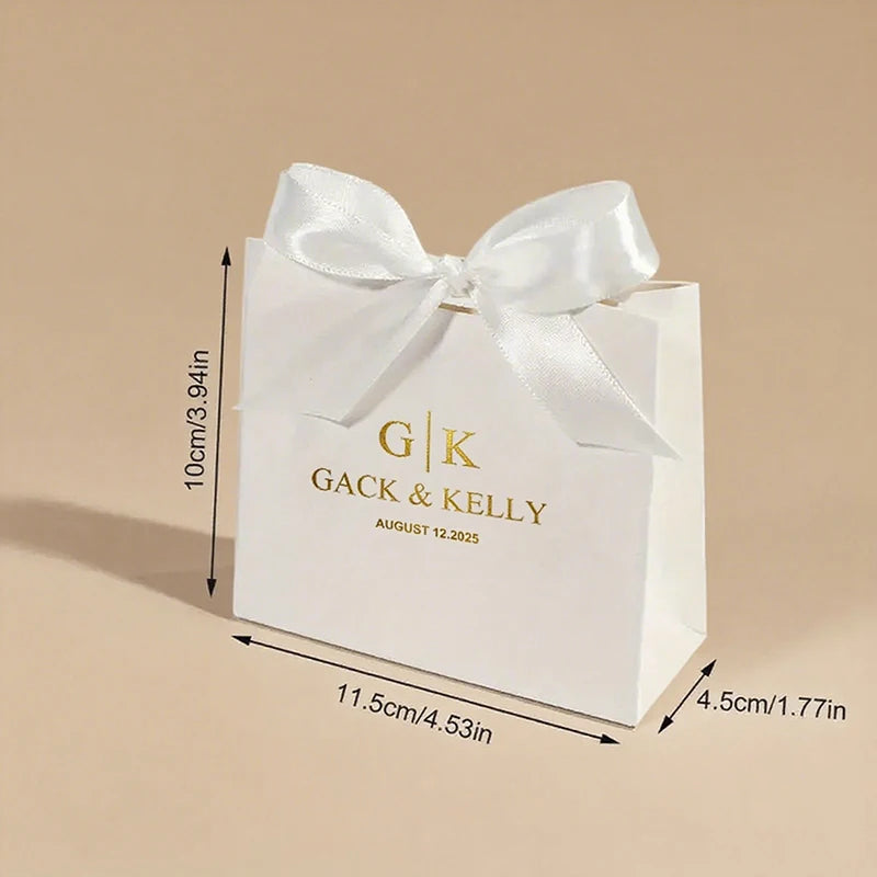 Customizable Wedding Favor Small Gift Bags