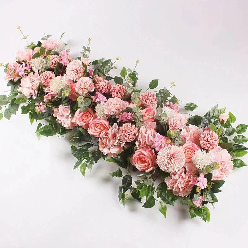 100cm DIY Wedding Flower Wall Decoration Arrangement Supplies Silk Peo