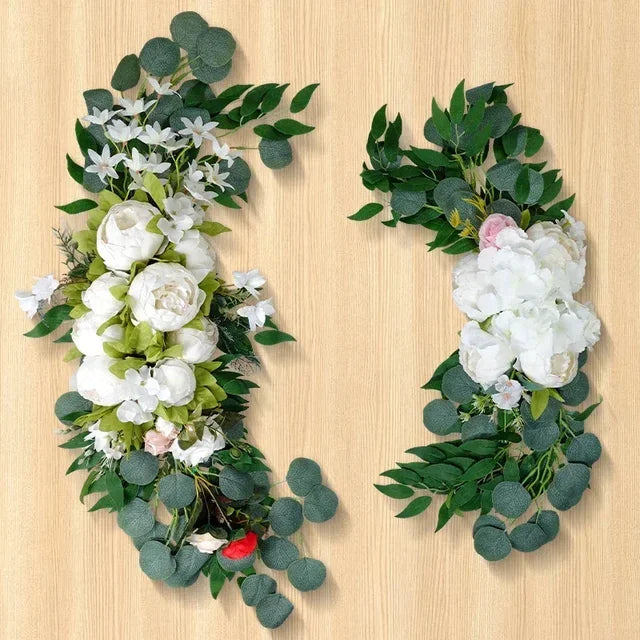 Premium Peony Floral Door Lintel Wedding Decor