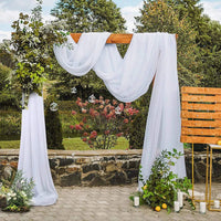 Wedding Arch Drape Chiffon Fabric Draping Curtain Drapery Wedding Birt