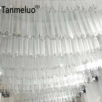 10Meter Long White Roof Drapery Panels Sheer Tutu Fabric Voile Ceiling