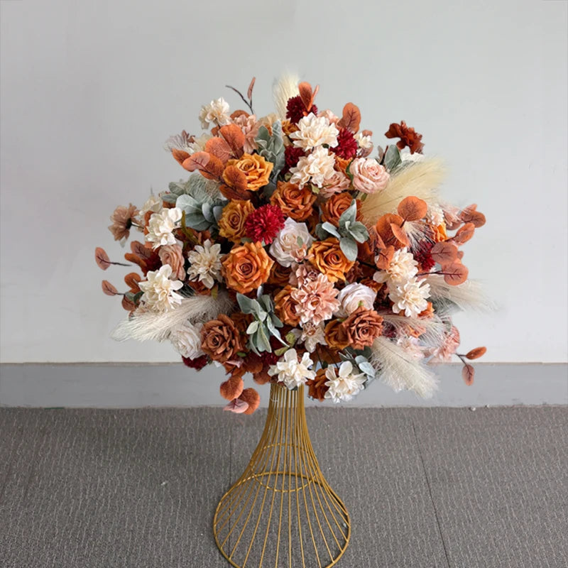 Premium Rose Flower Ball Event Decoration Piece