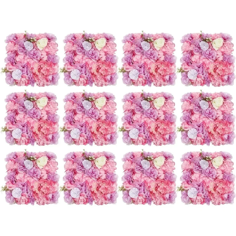 3D Floral Wall Panel Wedding Backdrop Decor