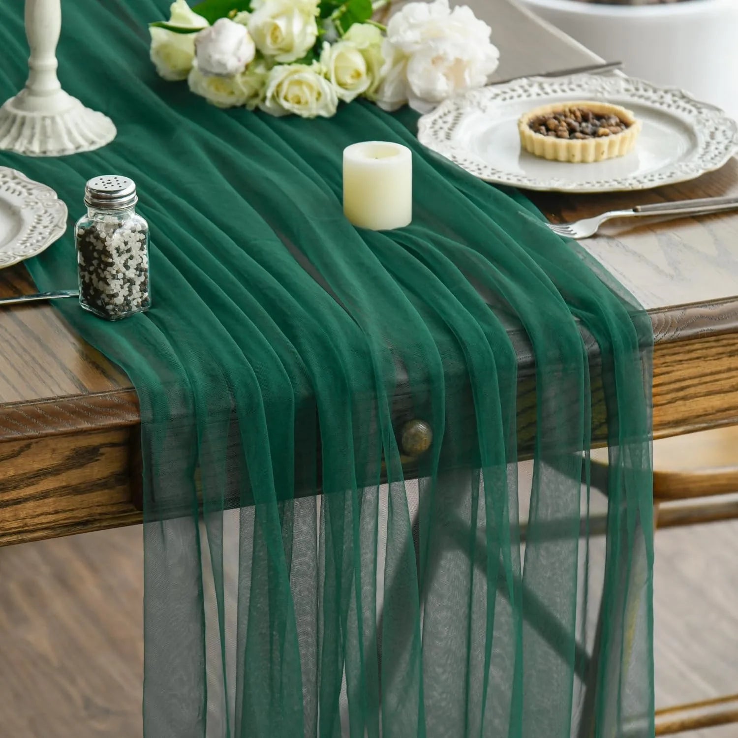 Soft Mesh Tulle Fabric for Event Decoration