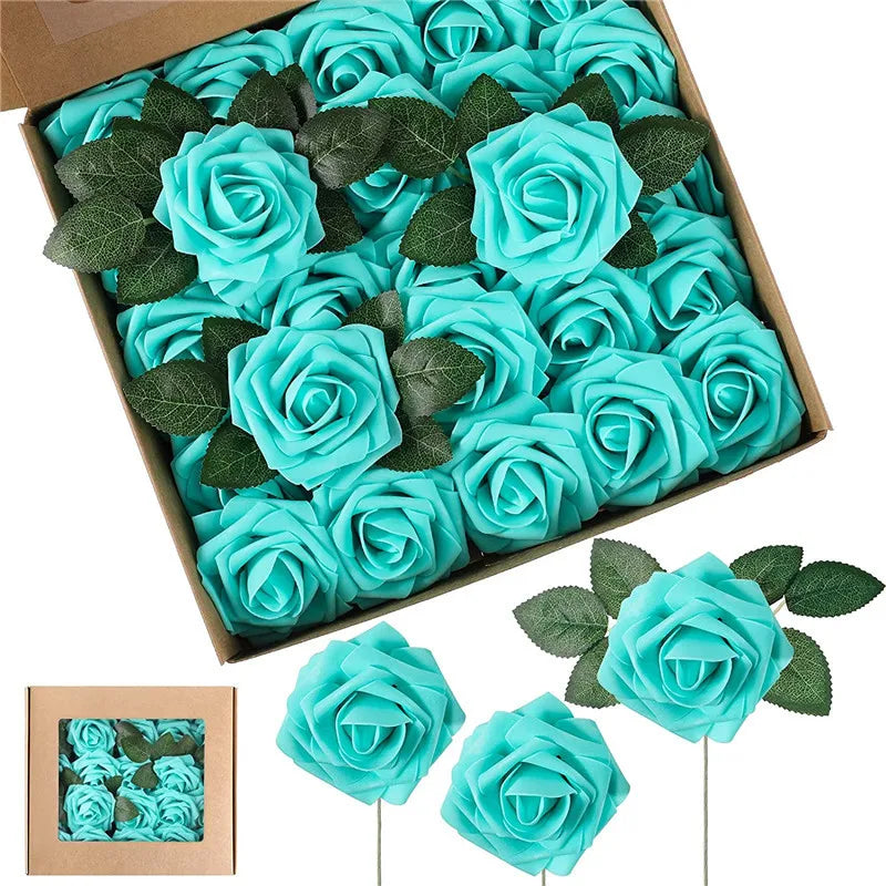 10~100pcs Artificial Roses