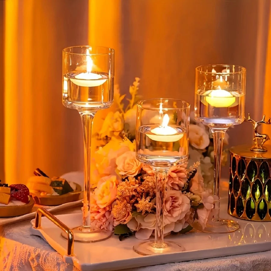 Elegant Glass Votive Holders