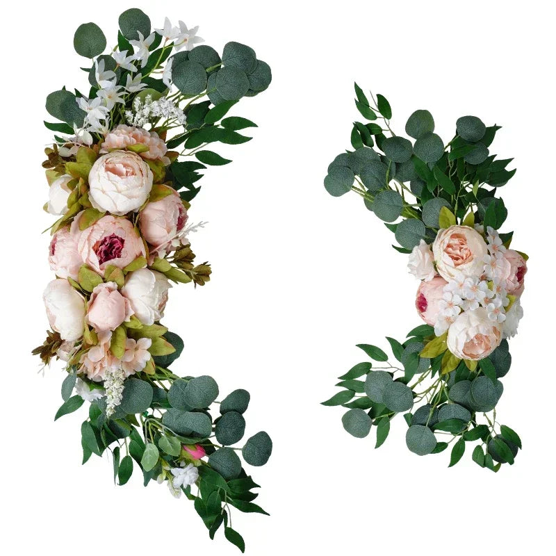 Premium Peony Floral Door Lintel Wedding Decor
