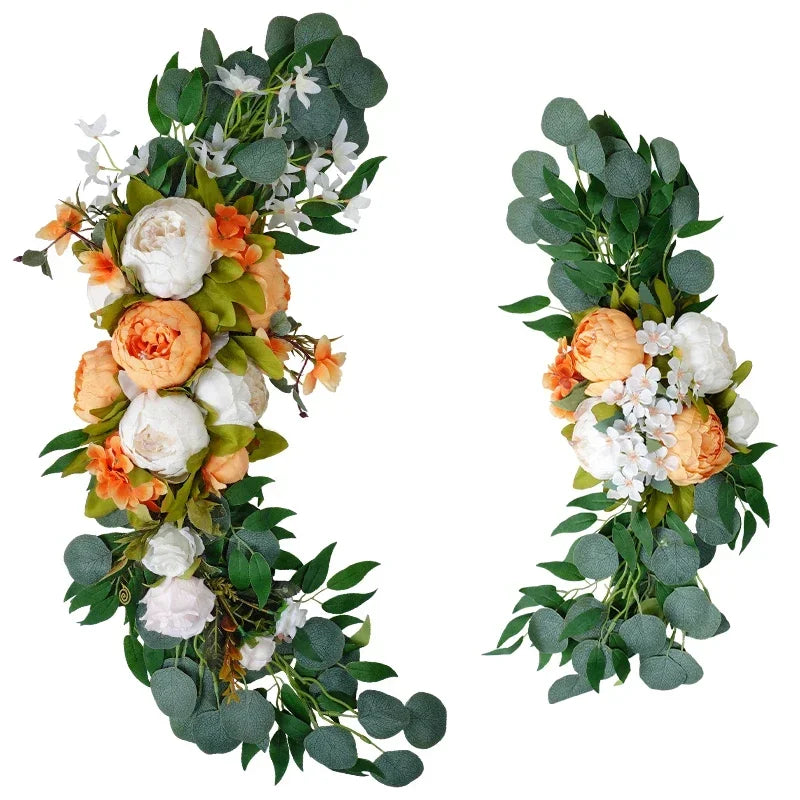 Premium Peony Floral Door Lintel Wedding Decor