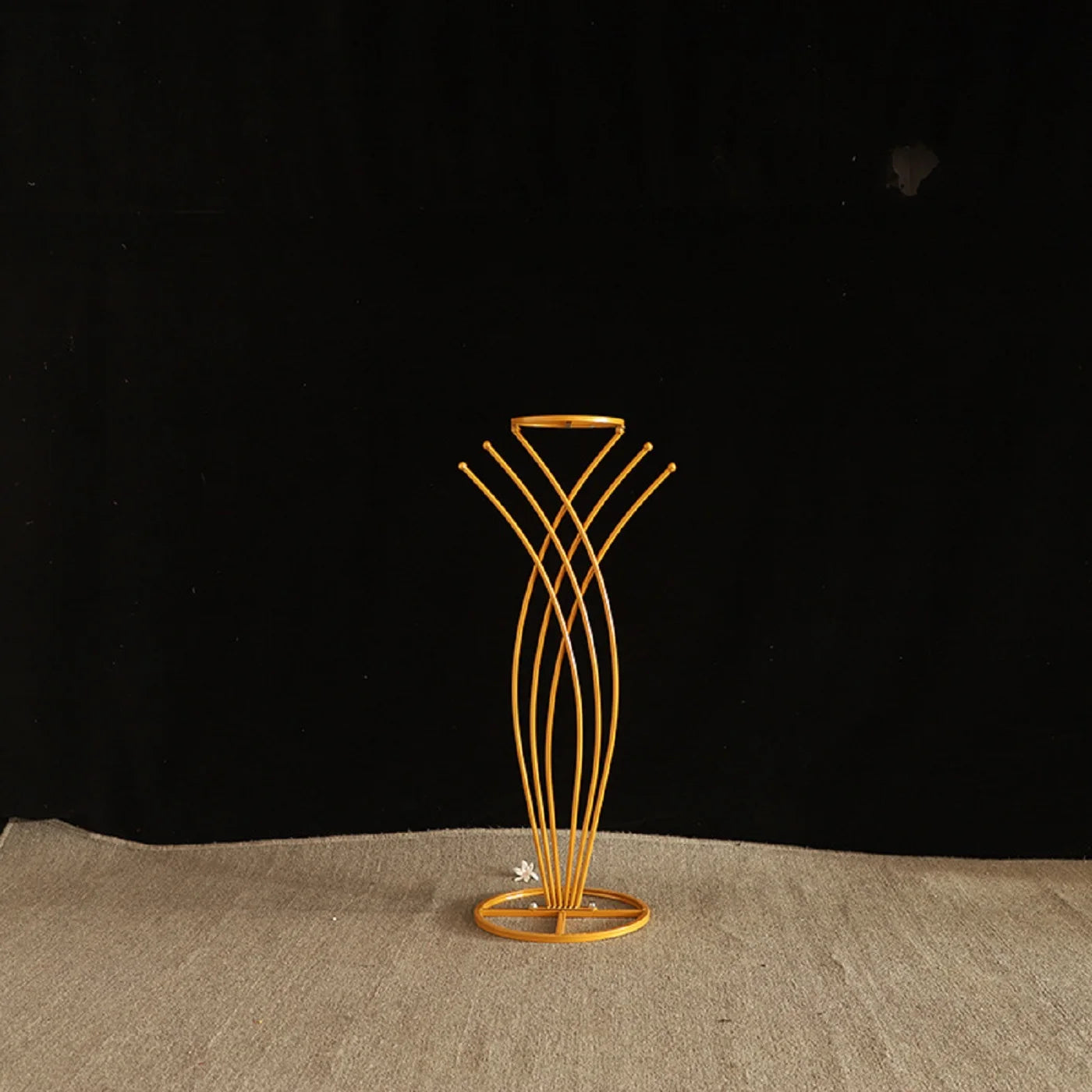 Geometric Metal Flower Vase Wedding Centerpiece Stand