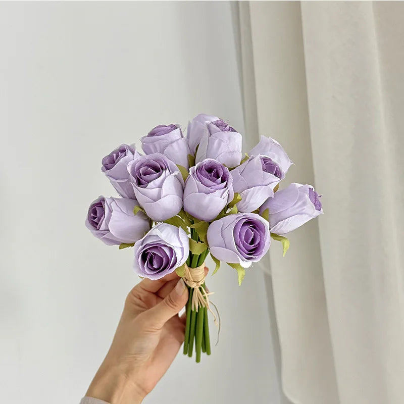 10in Handmade Rose Bouquet