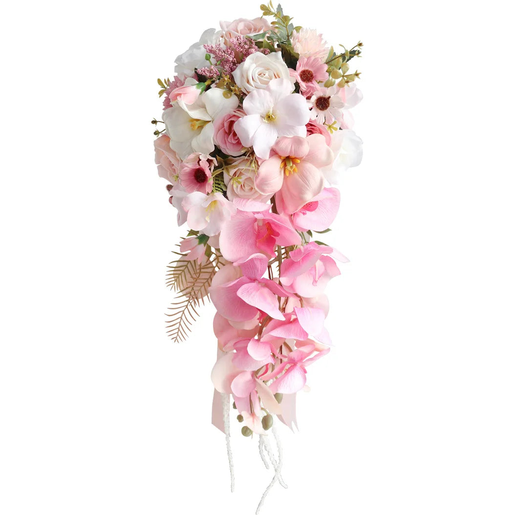 Premium Orchid and Rose Bouquet