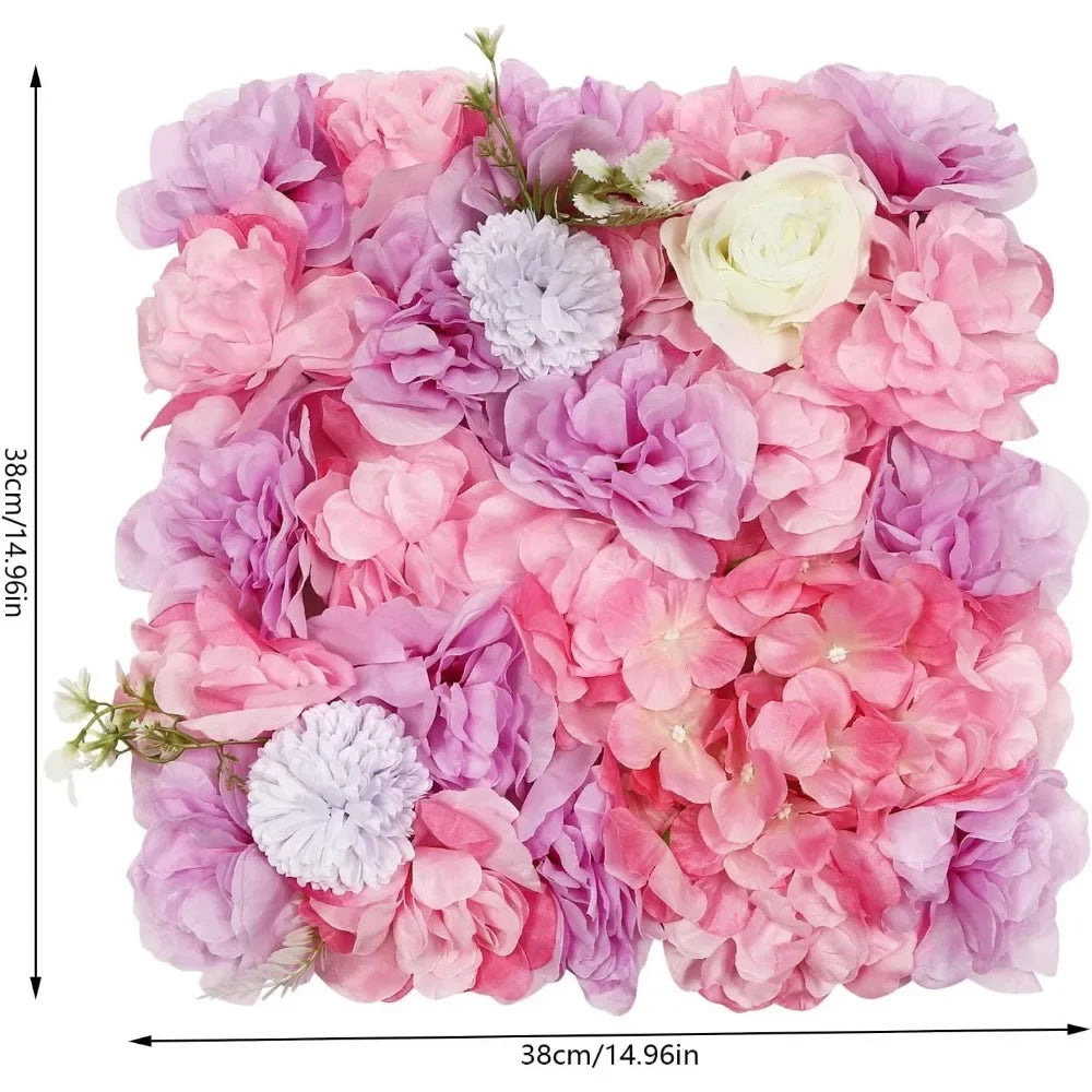 3D Floral Wall Panel Wedding Backdrop Decor