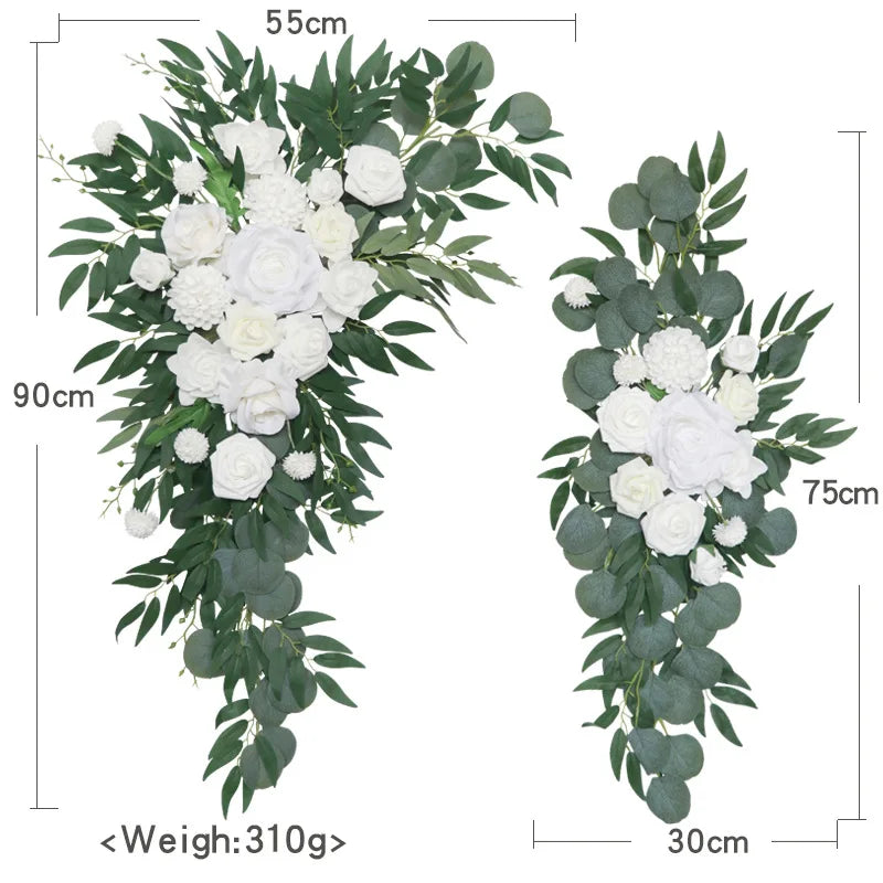 Arch Flower Swag Wedding Decoration Rose Floral