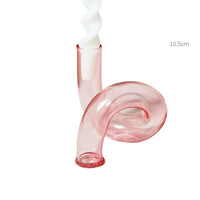 Pink Wedding Table Centerpieces Candle Holder Wedding Decoration Flower Vase Home Decoration Accessories Vases Room Decor